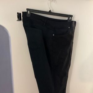 Black stretch jeans